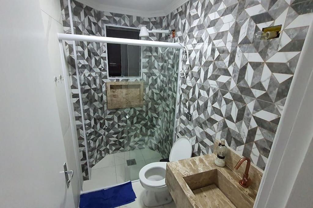Apartamento Frente Para O Mar 6 Pessoas Com Estacionamento Praia Grande (Santos) Exterior foto