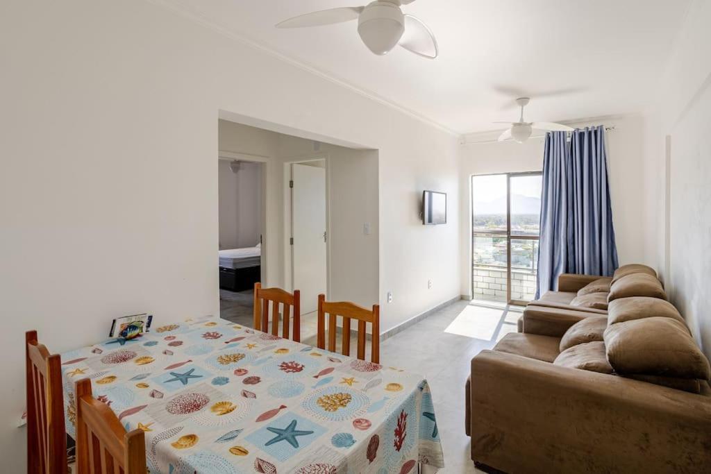 Apartamento Frente Para O Mar 6 Pessoas Com Estacionamento Praia Grande (Santos) Exterior foto
