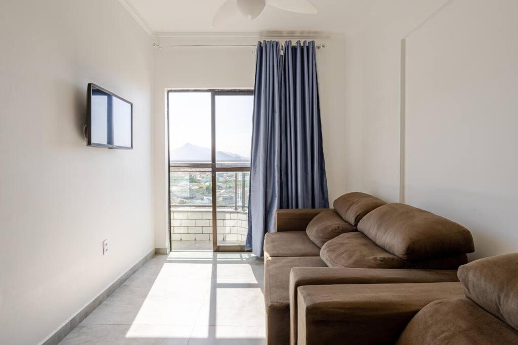 Apartamento Frente Para O Mar 6 Pessoas Com Estacionamento Praia Grande (Santos) Exterior foto